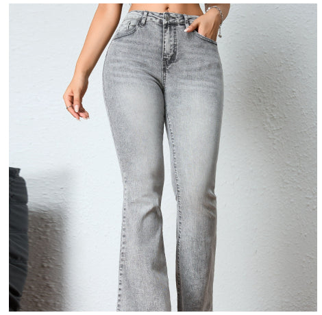 Stilfulde personlige stretch-denimjeans til kvinder