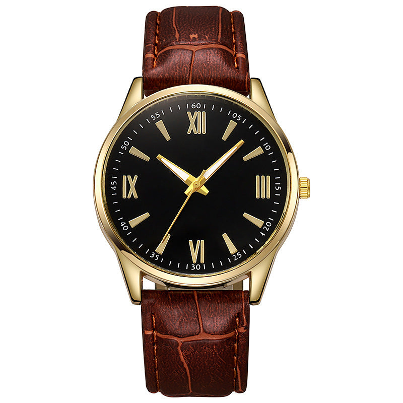Herre Casual Business Bælte Quartz Ur