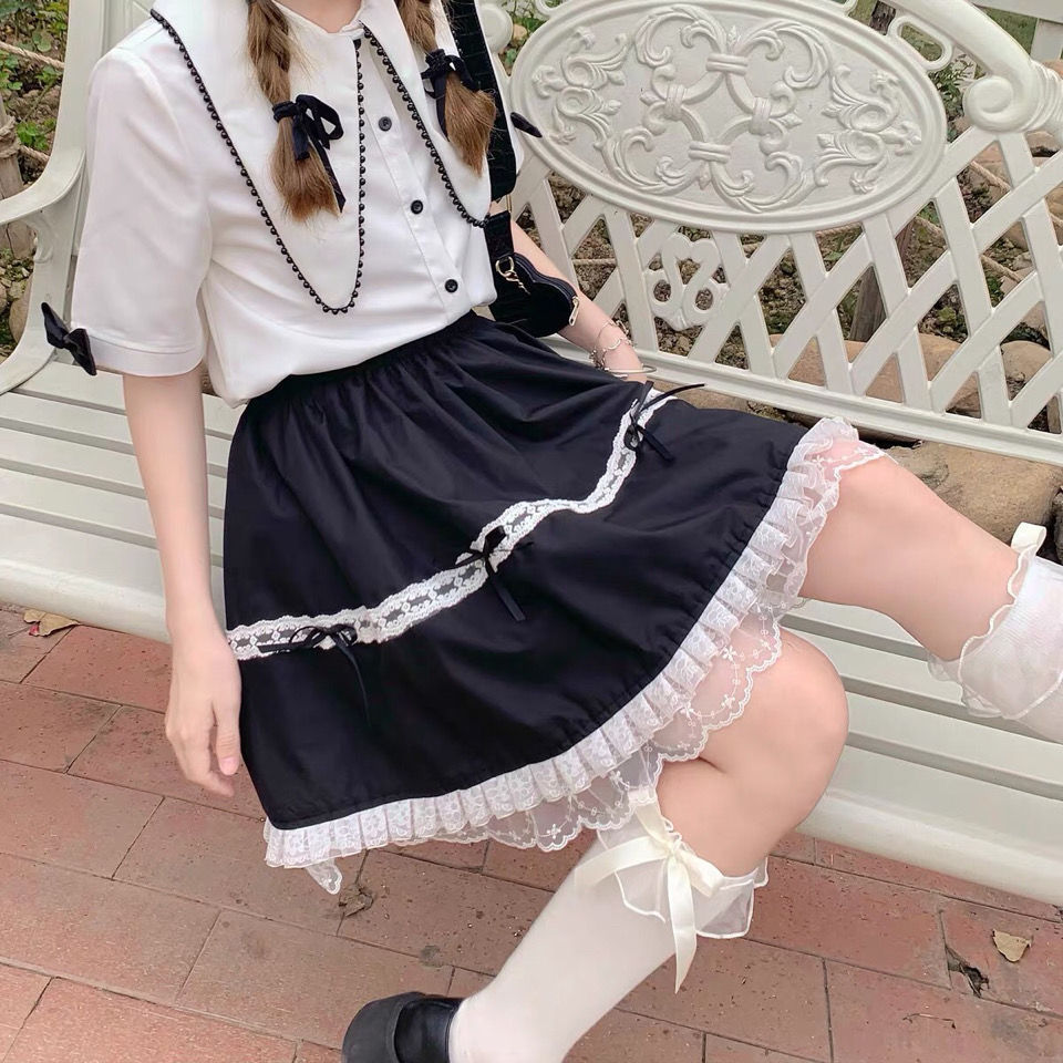 Student Cake Skirt Pure Lustful Fluffy Skirt