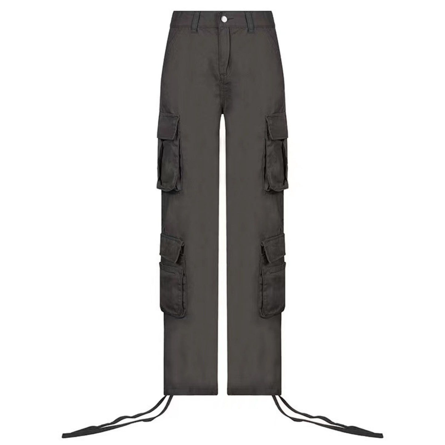 Trendy Workwear Denim Casual Pants For Women