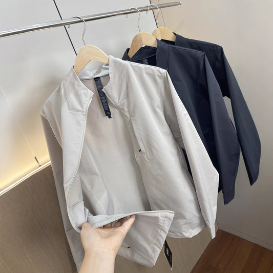 Stand Collar Sports Casual Jacket Coat For Men