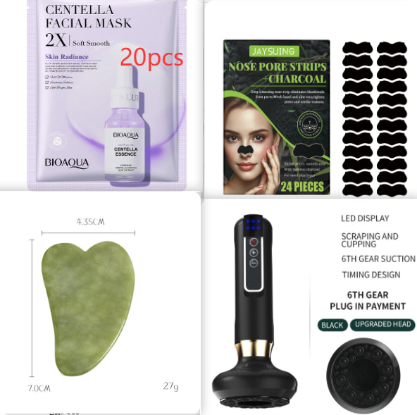 Elektrisk Vakuum Cupping Massager Til Krop Anti-Cellulite Sugekop Gua Sha Massage Kropskopper Guasha Fedtforbrændende Slankeglas
