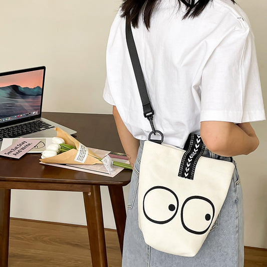 Canvas Bag For Women's Versatile Carrying