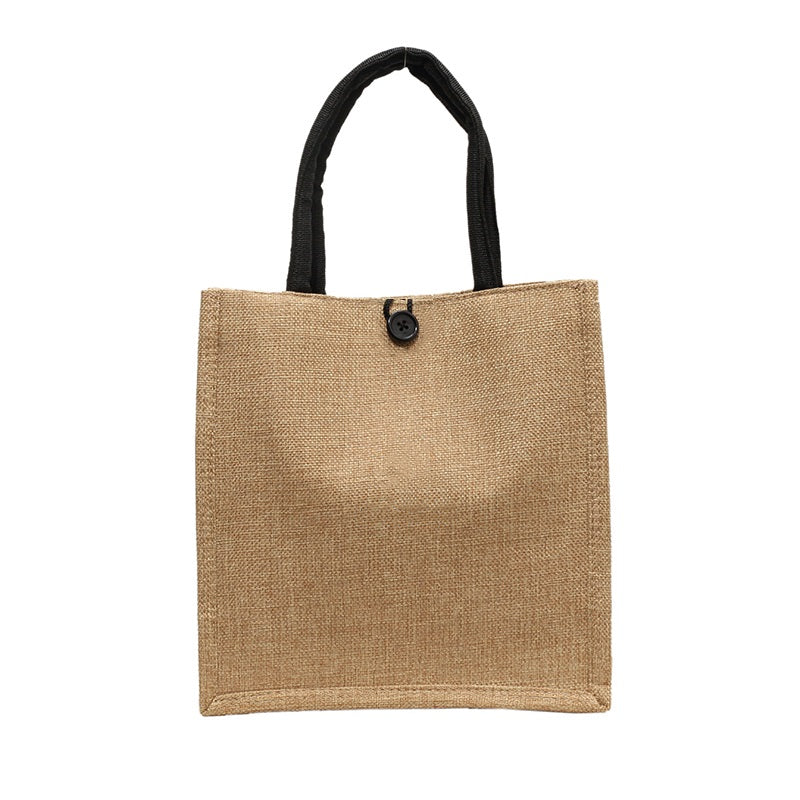 Canvas Bag Female Capacity Linen Handbag