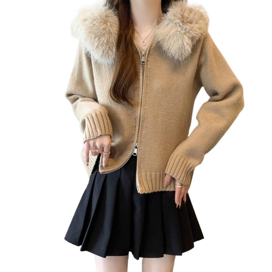 Women's Loose-fitting Chic Knit Cardigan Top