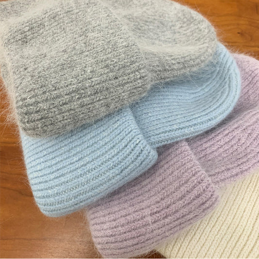 Women's Winter All-matching Rabbit Fur Hat