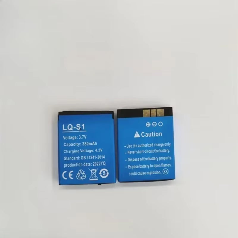 For Smart Watch QW09 DZ09 W8 Universal Watch Battery New for LQ-S1 3.7V 380Mah Smart Watch Battery Lithium Rechargeable Battery