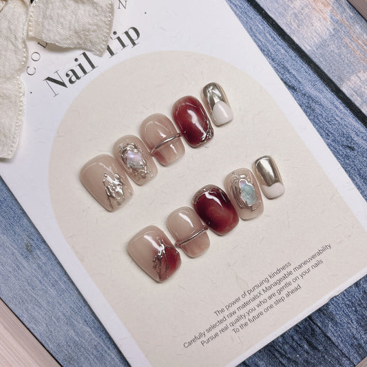 Metal Baroque Hawksbill Handmade Donghai Wear Armor Nail Sticker