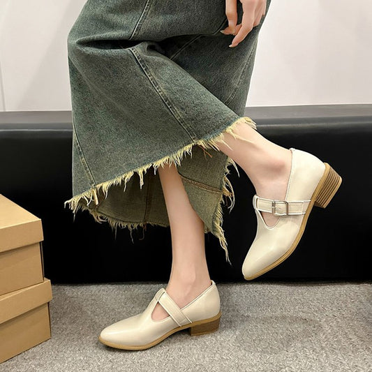 Stylish Low-cut Pointed-toe Pumps