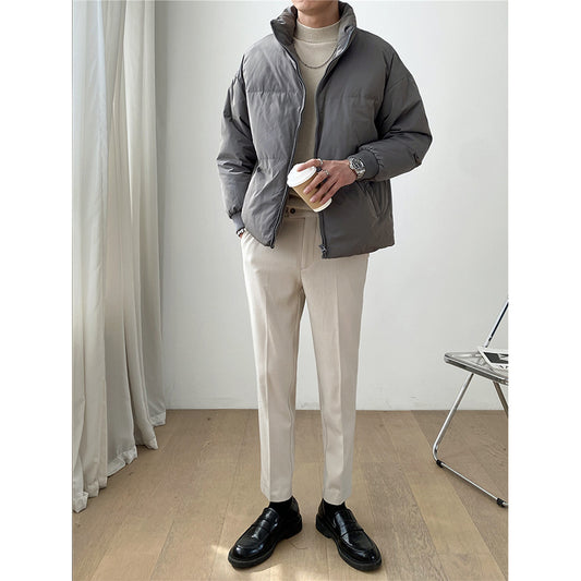 Men's Short Lightweight Loose Down Jacket