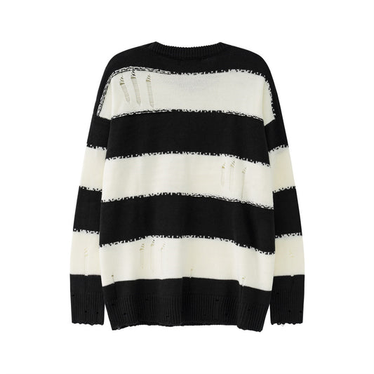 Casual Loose Knit Sweater Top