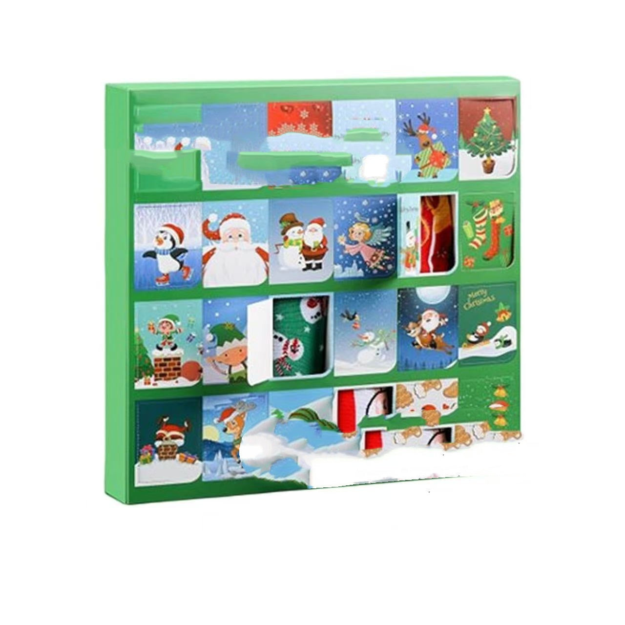 Christmas Countdown Advent Calendar Sock Blind Box