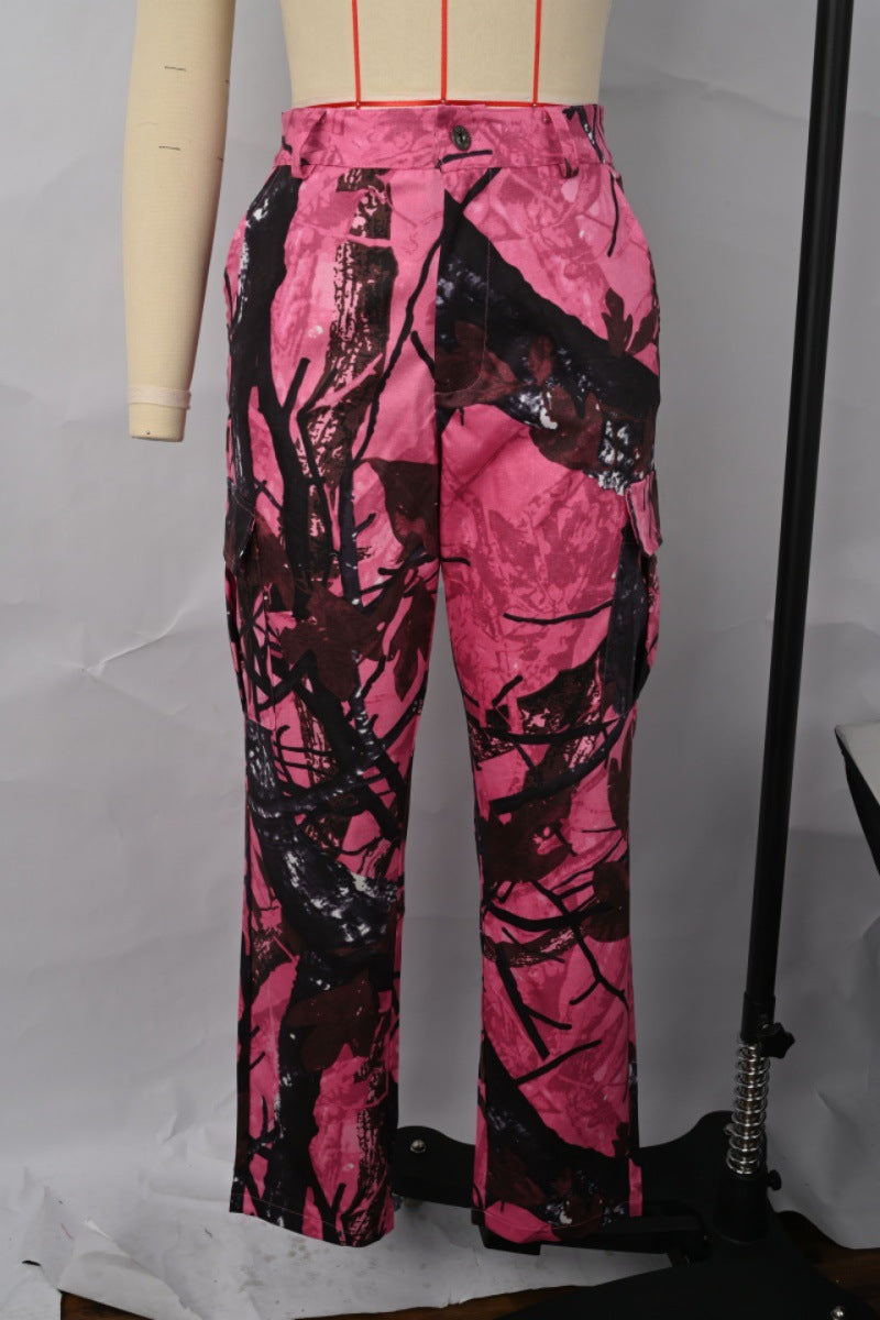 Womens Workwear Pants SpringAutumn New Arrival Hip-Hop Style Straight-Leg