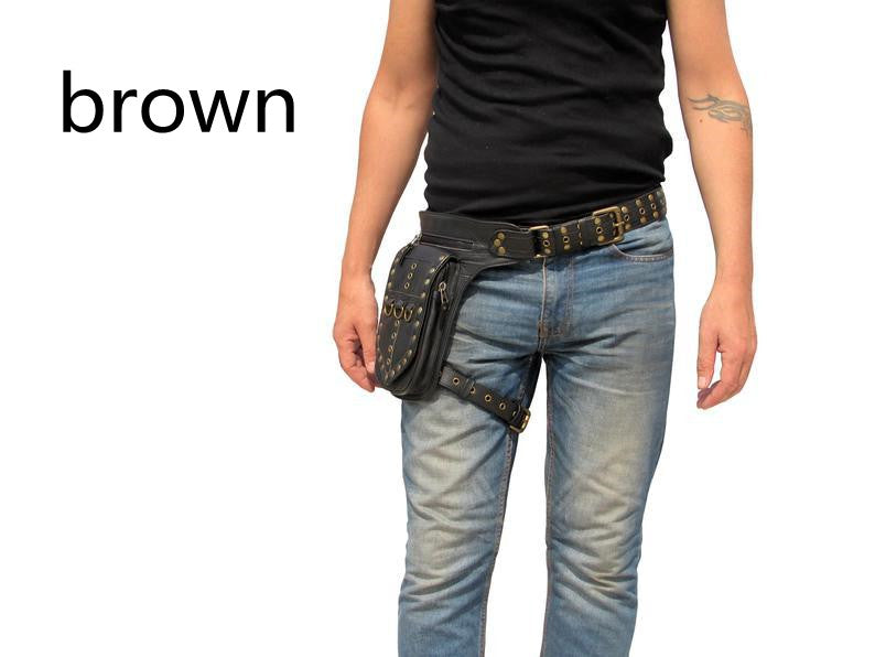 Medieval Punk European And American Retro Belt Satchel
