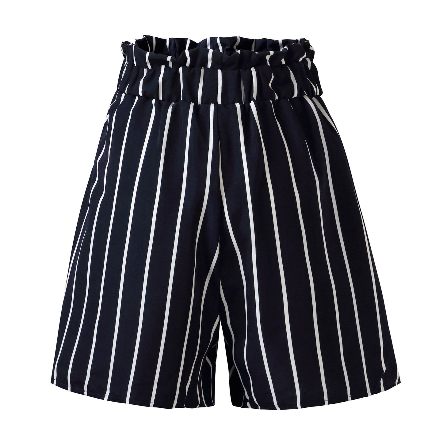 Fashion Striped Shorts Women's Casual Pants