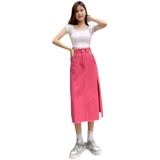 Women's Fashion Casual Denim Skirt