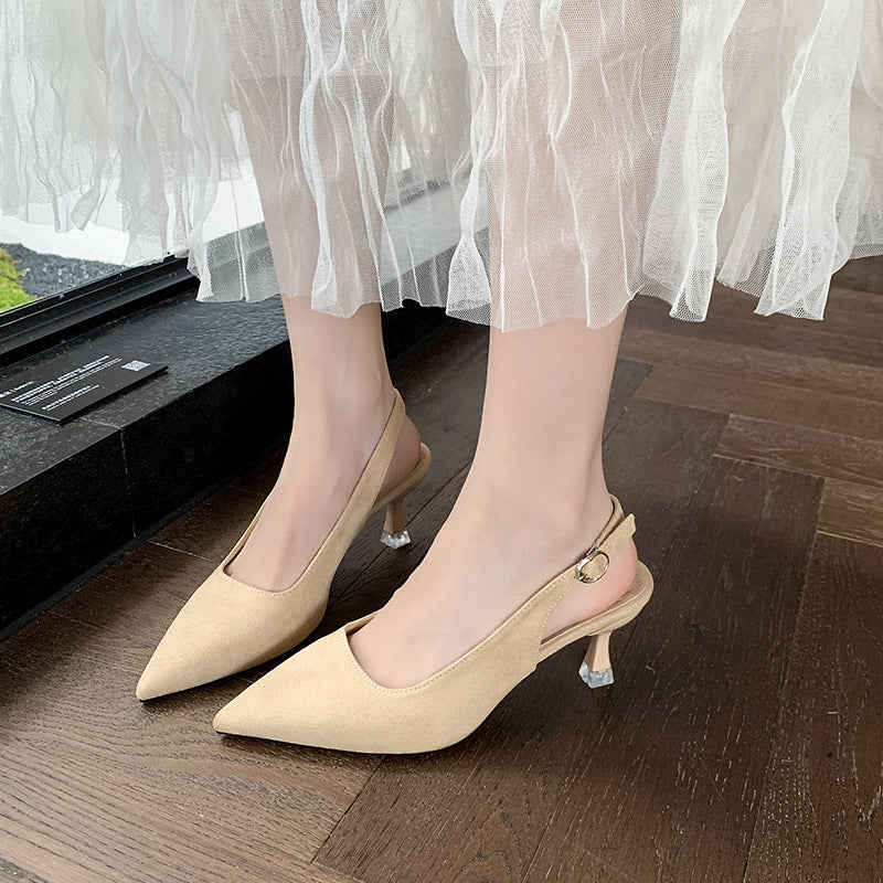Spring And Summer Stiletto Heel Pointed High Heels