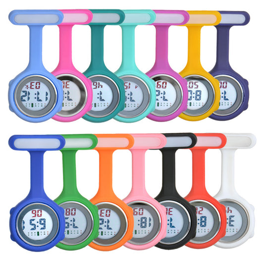 Multifunctional Nurse's Watch Electronic Digital Silicone Stopwatch