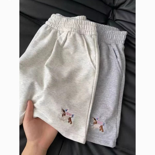 American-style Casual Sports Shorts For Women