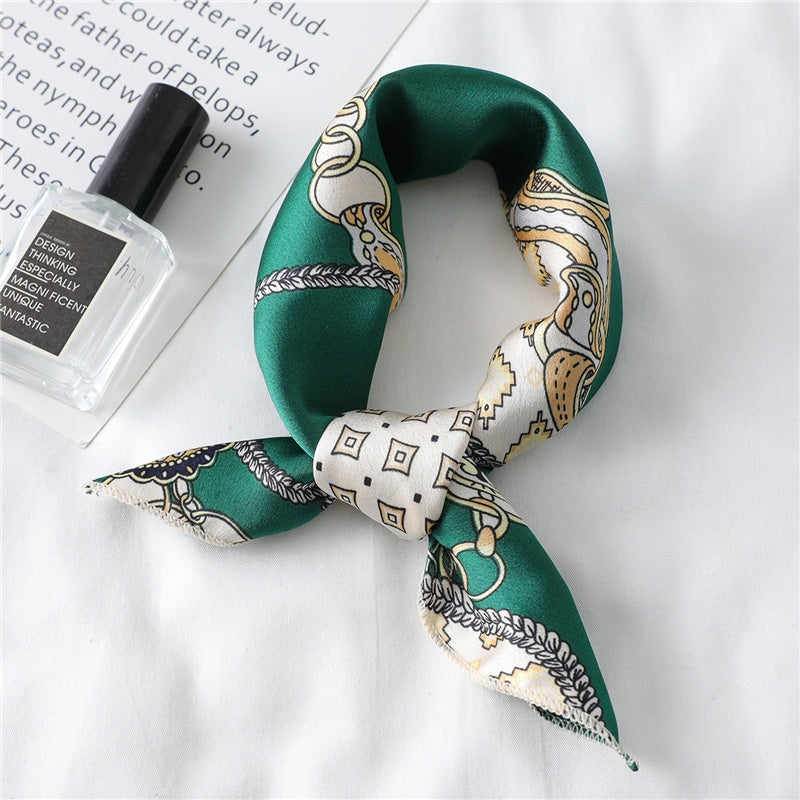 Silk Scarf Women's Decorative All-match