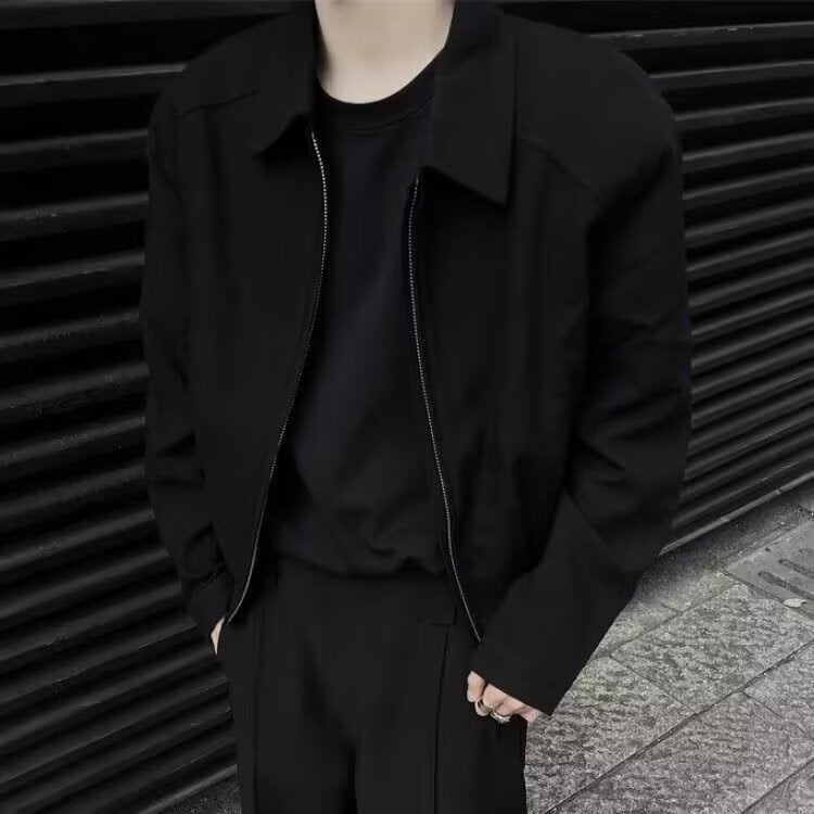 Mens And Womens Trendy Casual Short Zip Up Jacket