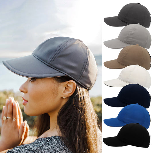 Women Outdoor Baseball Cap Quick-drying Waterproof Lengthened Brim Outdoor