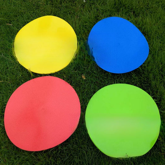 Fodbold Landmark Pad Flat Skilt Disc Spil Target Blød
