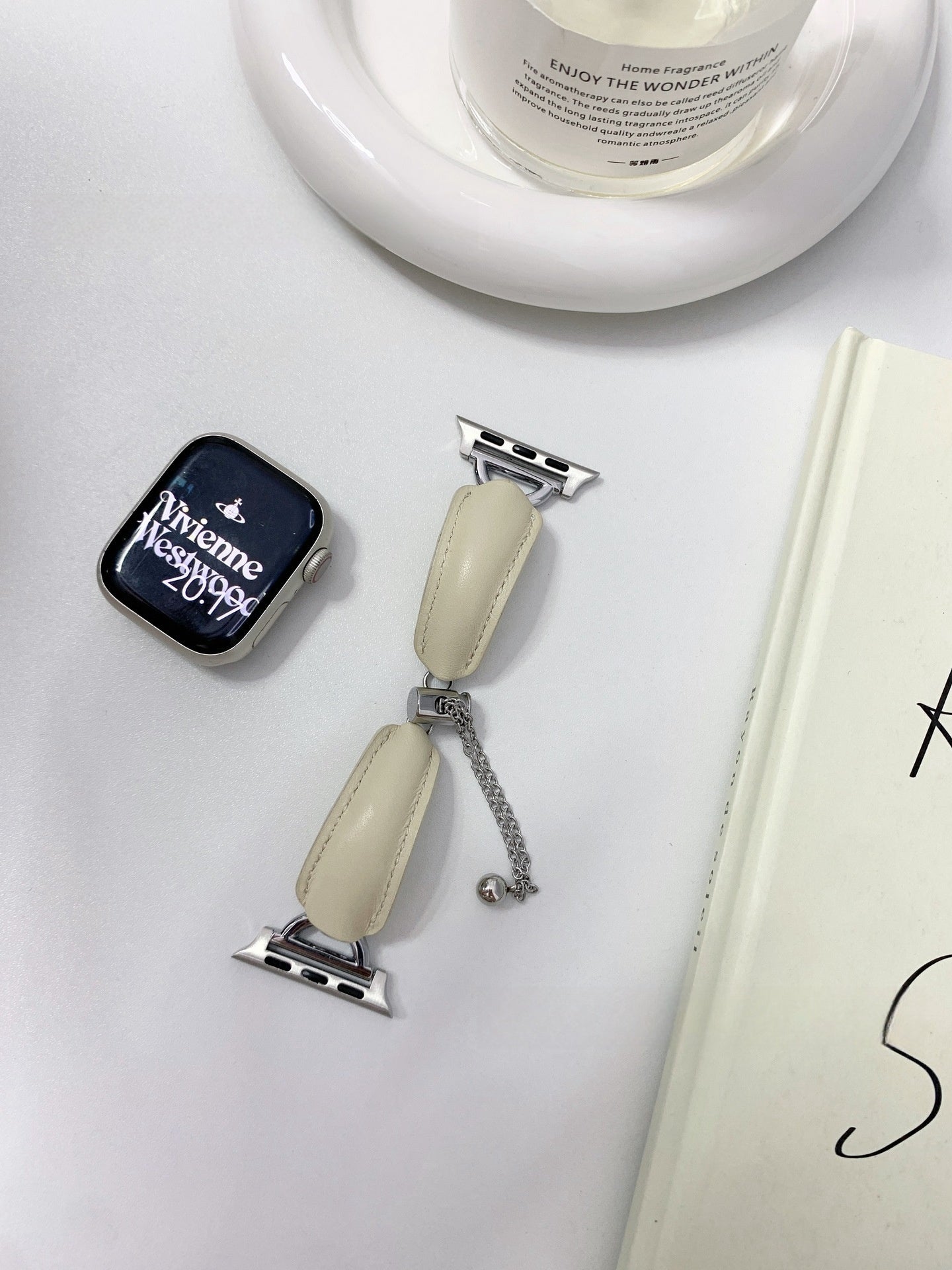 Nyt læderarmbånd D-formet metalbælte til mænd og kvinder