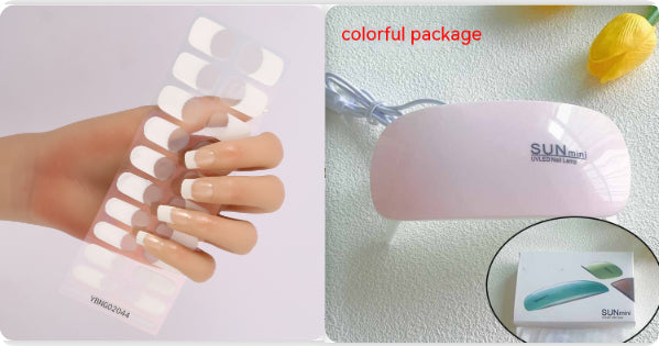 Wearing Nail Pads Baking Lamps Mini Handheld Folding Nails