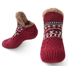 Autumn And Winter Floor Socks Home Warm Women's Socks Snow Non-slip
