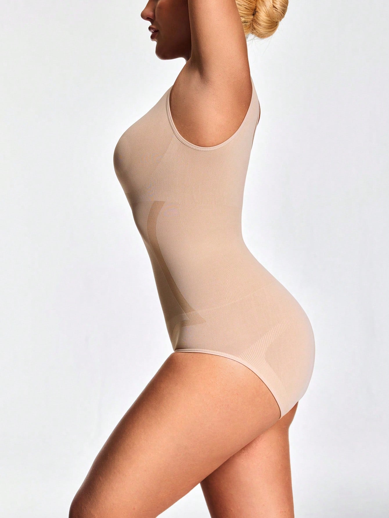 Women's Firm Control Tank Bodysuit - Bust Support & Tummy Waist Contour