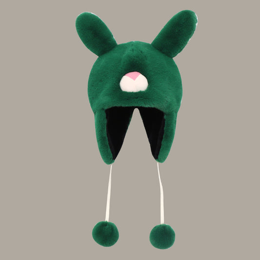 Sweet And Cute Three-dimensional Rabbit Ear Plush Ear Hat