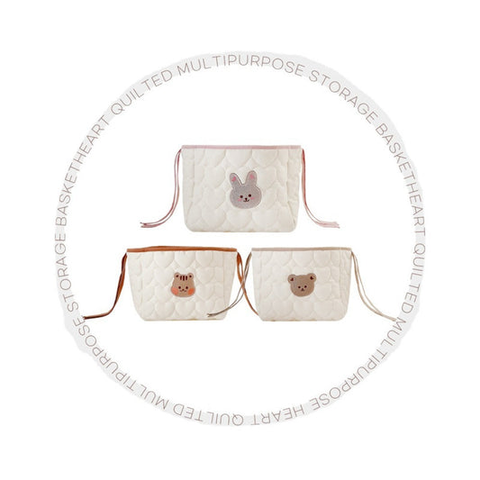 Dot Baby Bed Quilted Storage Bag