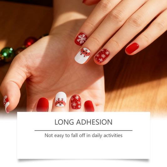 Soft Gel Nail Sticker Set