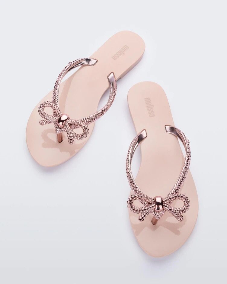 Women's New Summer Bow Holiday Beach Shoes Slippers
