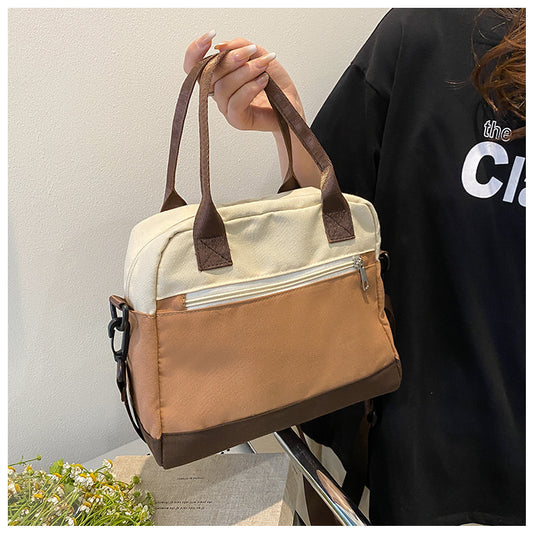 Niche Portable New Casual Large Capacity Canvas Bag