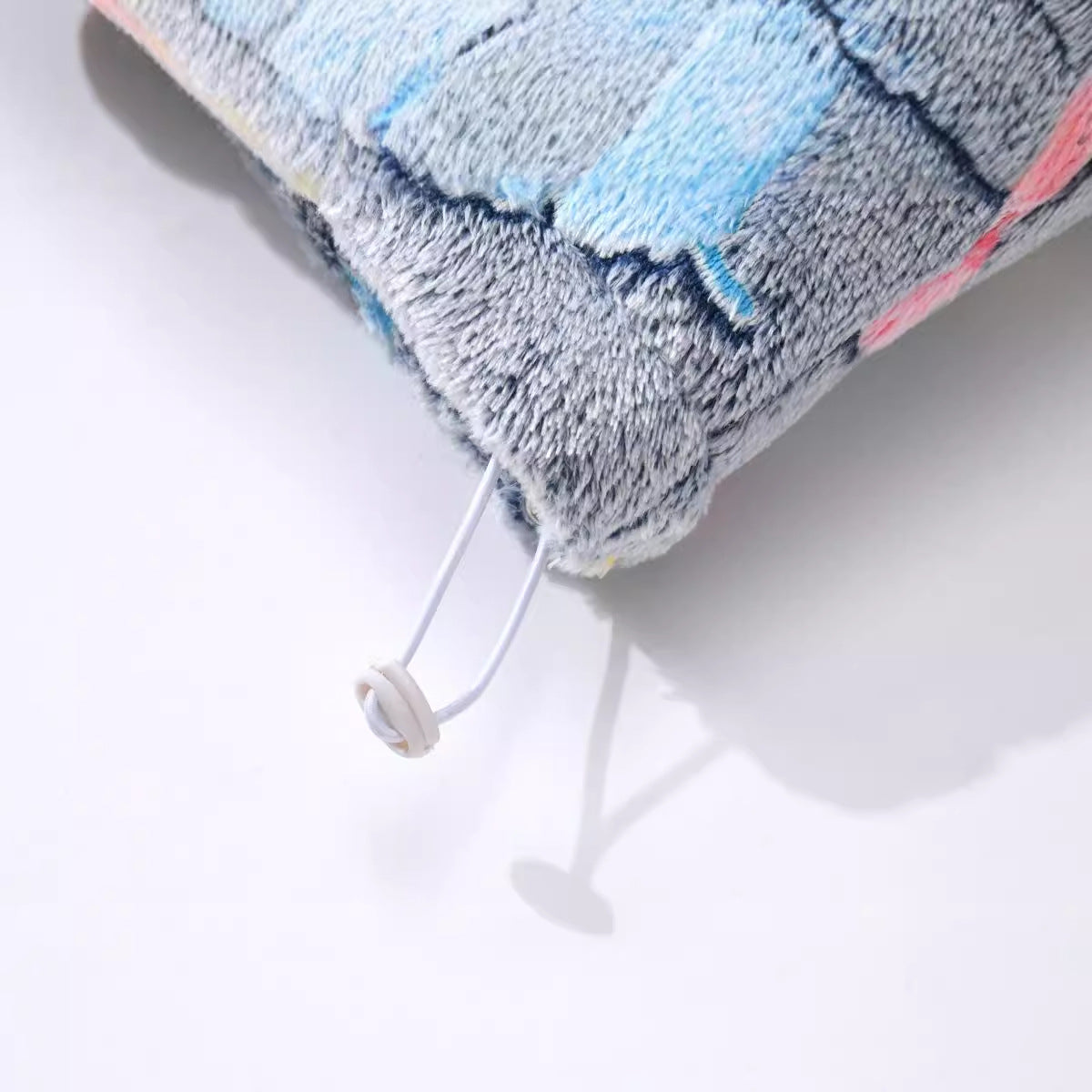 Faux Rabbit Fur Loose Casual Cotton-padded Clothes Embroidered Coat