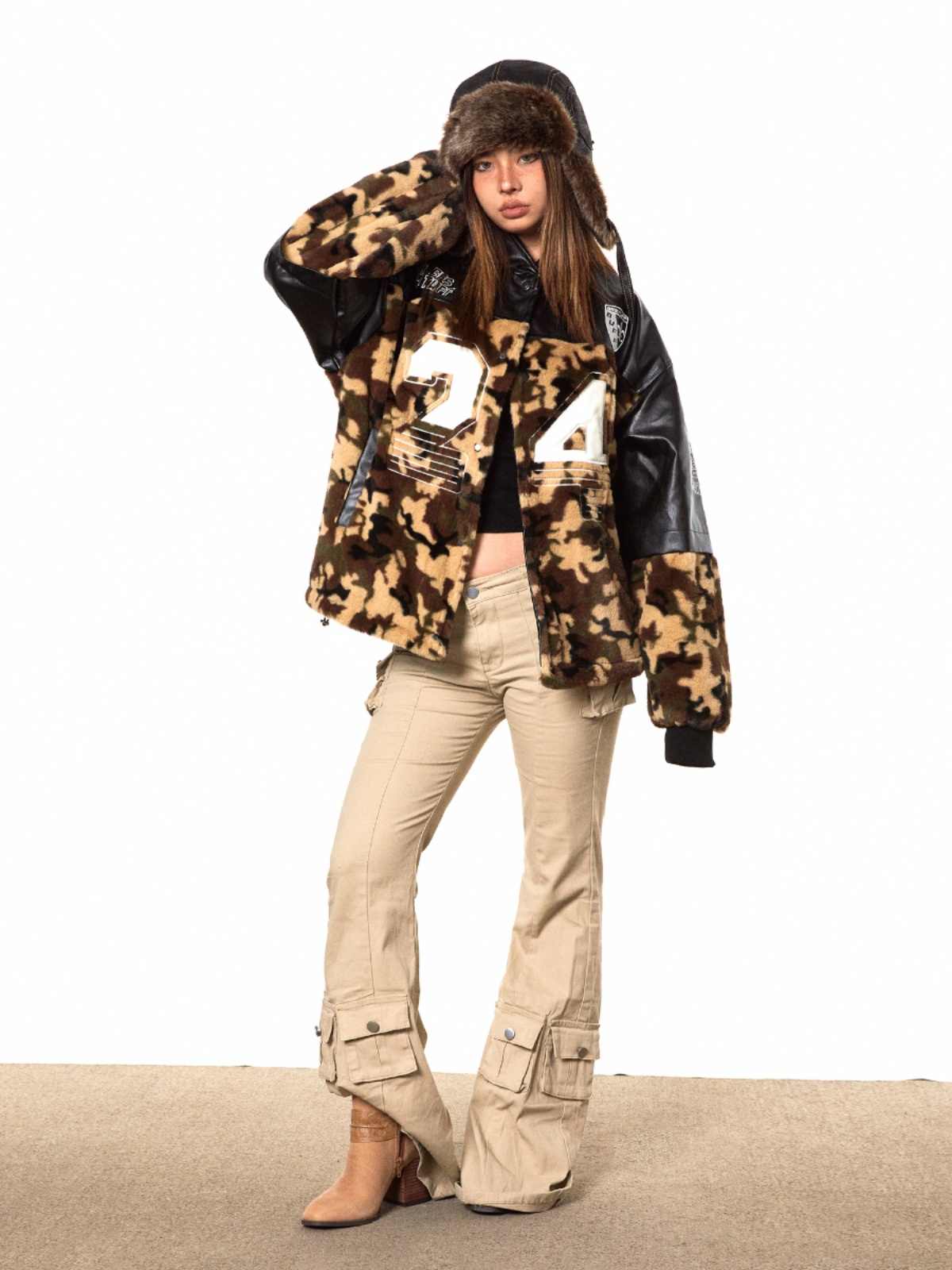 Thickened Camouflage No 24 Cotton-padded Jacket