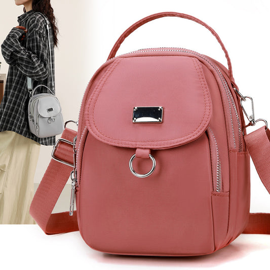 Premium Single Shoulder Backpack Coin Purse Ladies Phone Bag