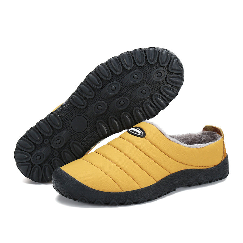 Men's Fleece Warm Casual Cotton Shoes