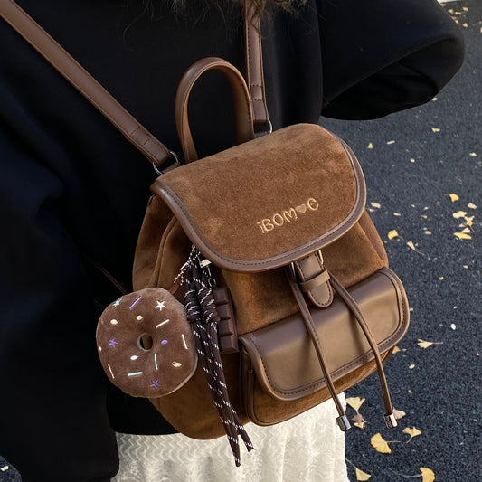 Preppy-inspireret pendlerygsæk – Moderigtig og vintage rejsetaske