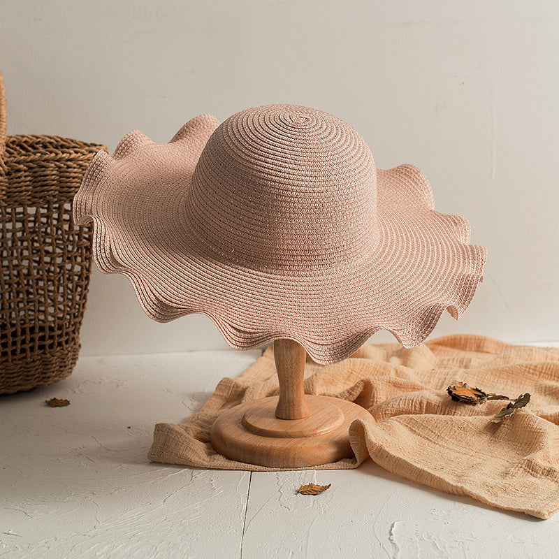 Foldable Fungus Edge Windproof Sunscreen Beach Hat