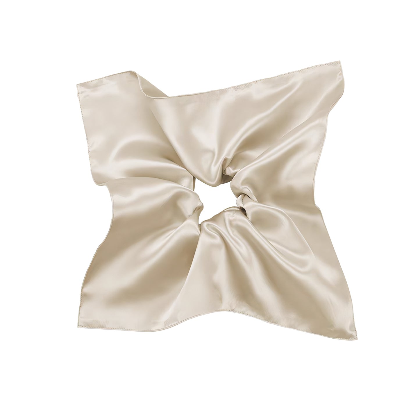 Square Hair Ring Wind Model Hair Accessories Solid Color