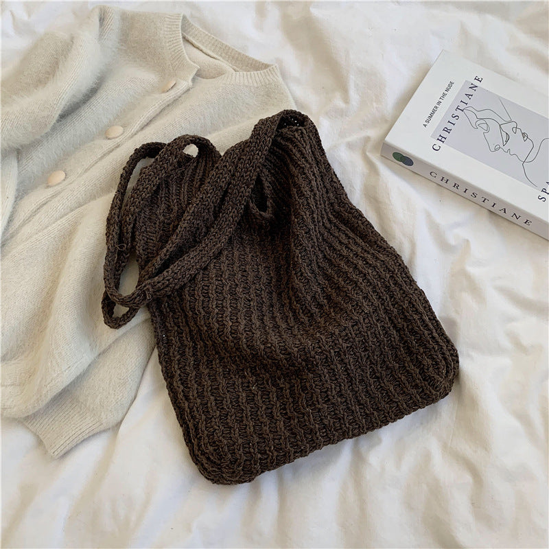 Large-capacity Shoulder Bag Girly Texture Small And
