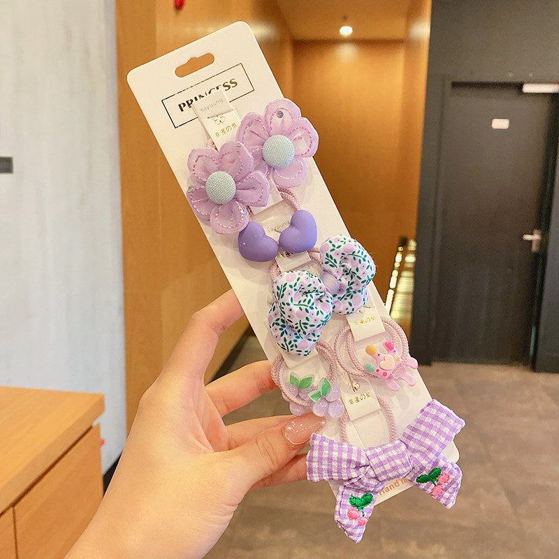 Children's Hair Accessories Head Flower Princess Cute Little Girl