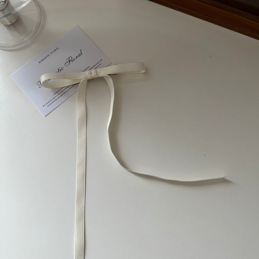 Bow Hair Clip Streamer Headpiece