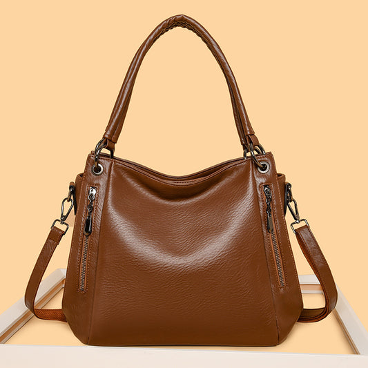 Soft Leather Handbag Women's Shoulder Bag