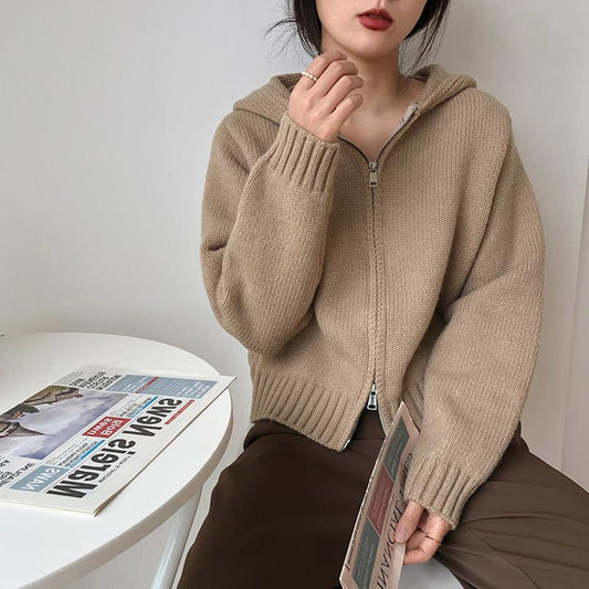 High-grade Korean Sweater For Women Padded Top Outer Wear