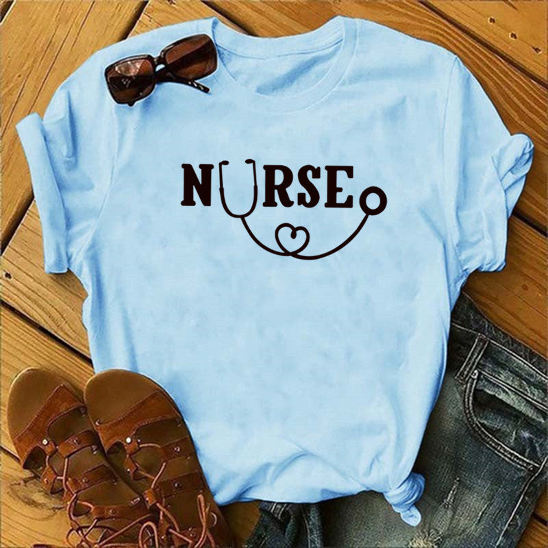 Women's Christmas Animal Flower Short Sleeve
