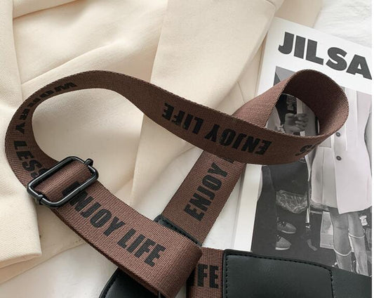 Wide Shoulder Strap Waist Fashion Chain Bag